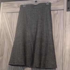 Modcloth Charcoal A-Line Skirt